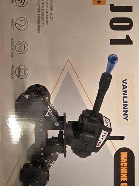 Vanlinny J01 Remote Control Off-Road Buggy - Black with Blue Accent